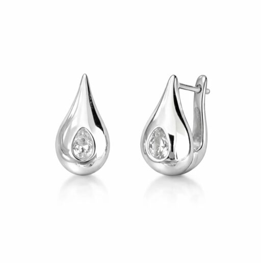 Kolczyki Silver drops